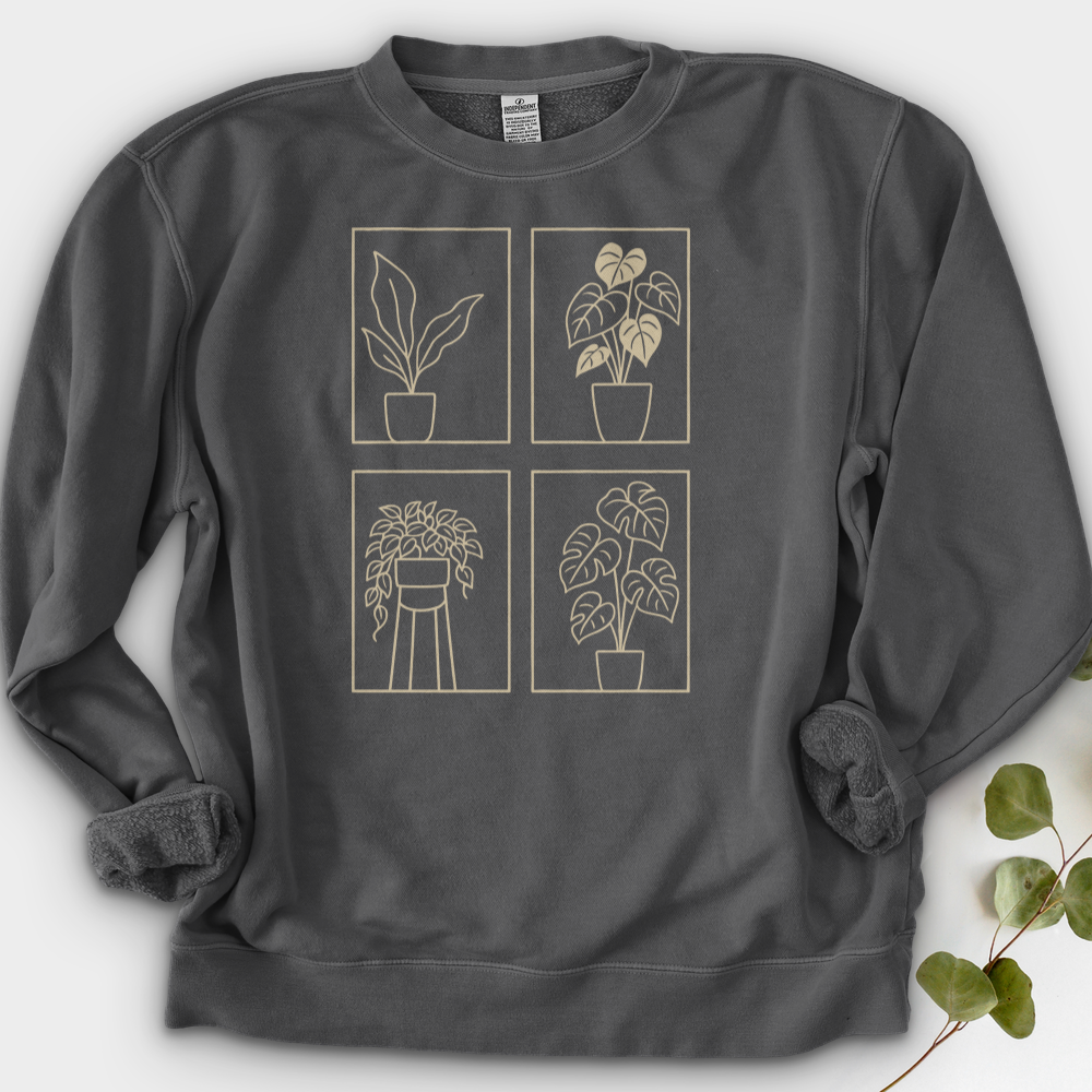 Houseplant Set Crewneck