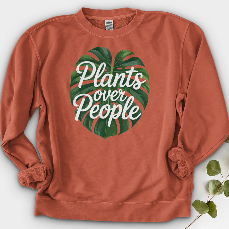 Plants Over People Crewneck