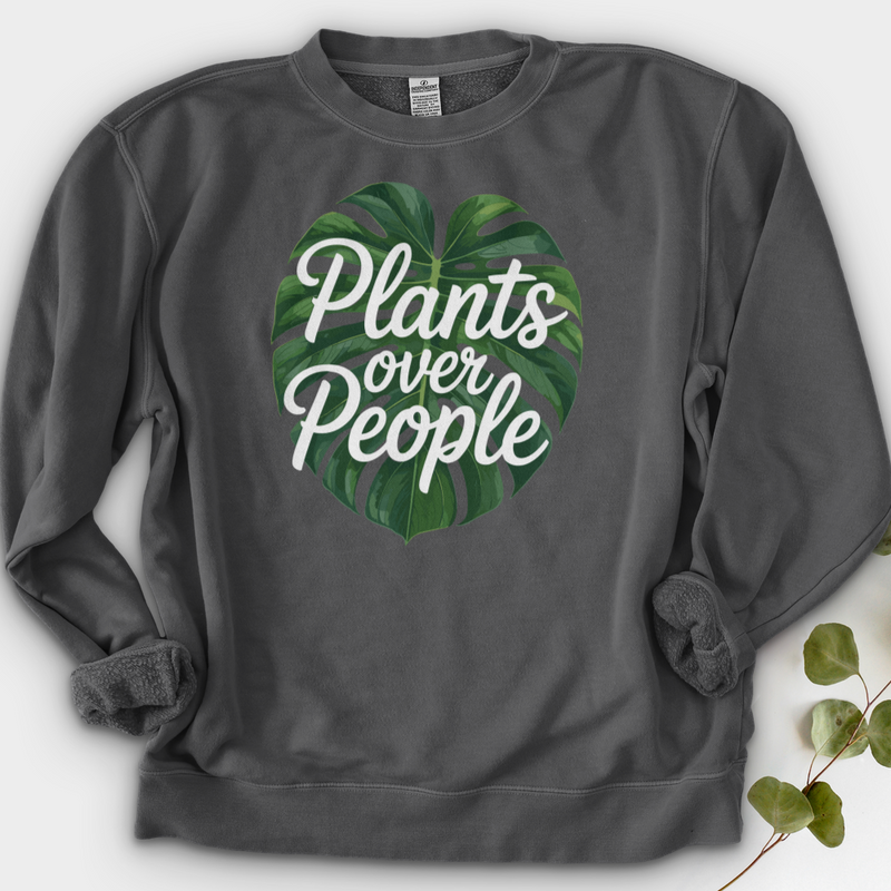 Plants Over People Crewneck