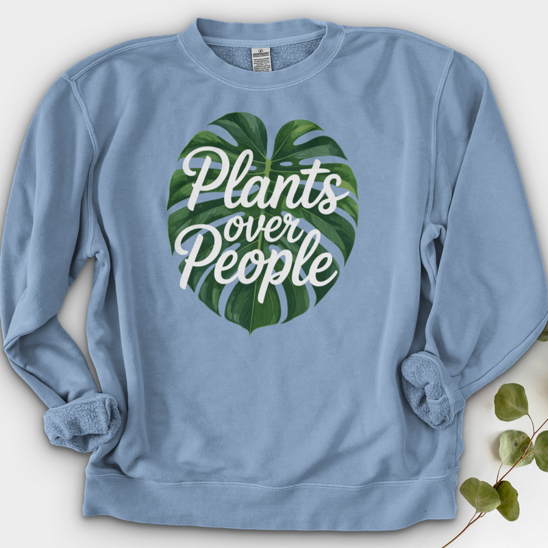 Plants Over People Crewneck