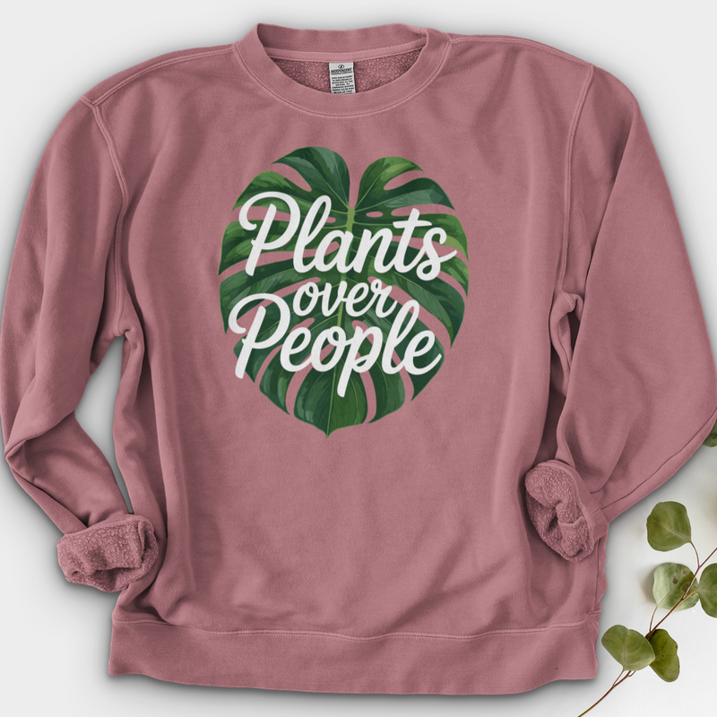 Plants Over People Crewneck
