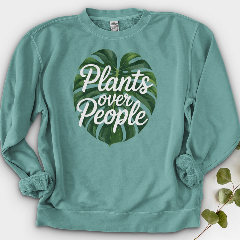 Plants Over People Crewneck