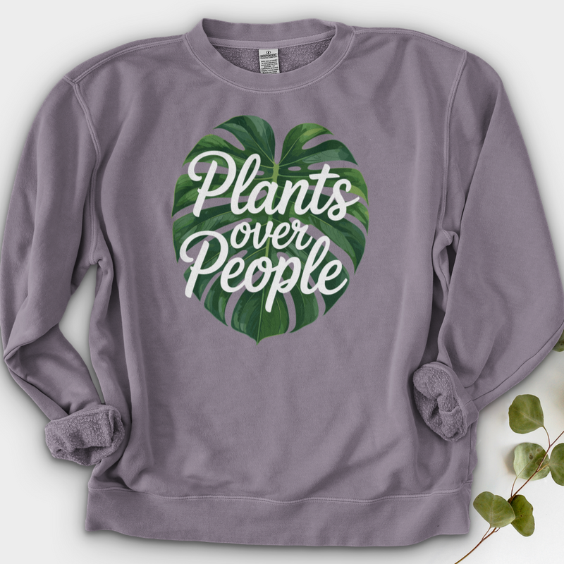 Plants Over People Crewneck