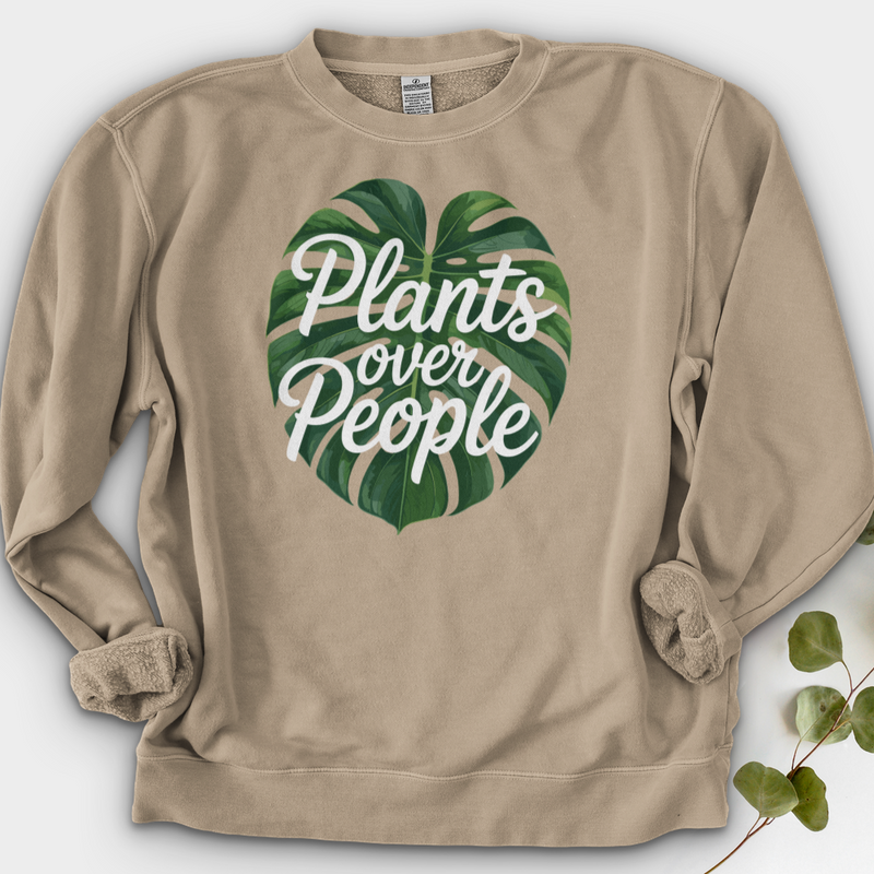 Plants Over People Crewneck