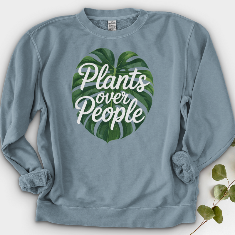 Plants Over People Crewneck