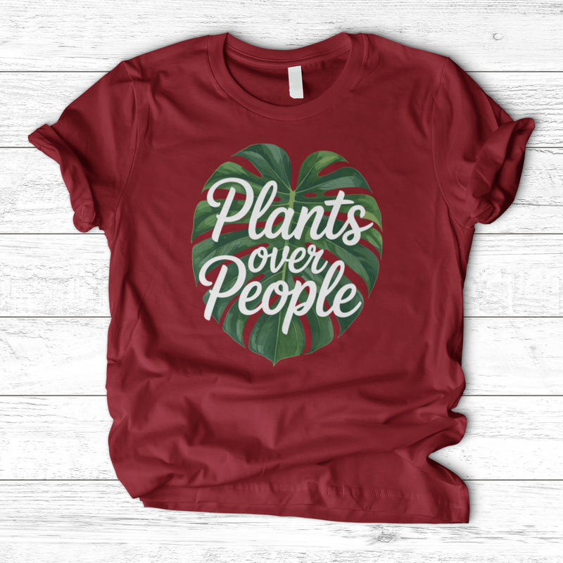 Plants Over People T-Shirt