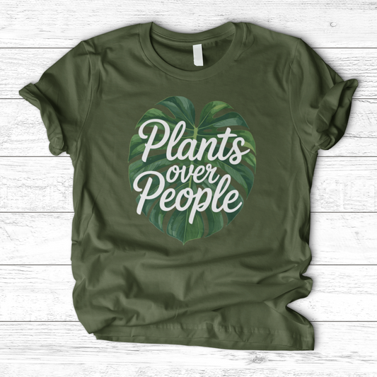 Plants Over People T-Shirt