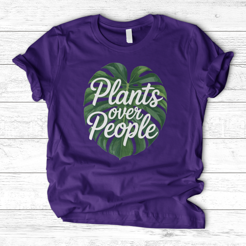 Plants Over People T-Shirt