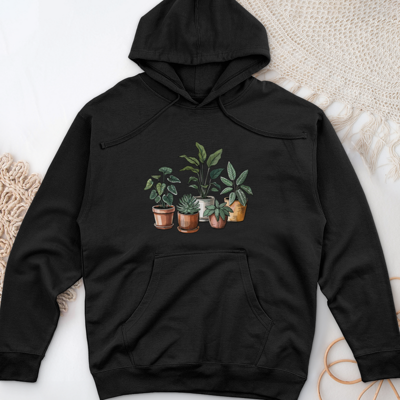 Pot Plant Midweight Hooded Sweatshirt