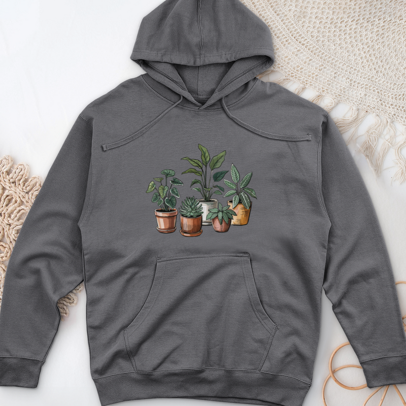 Pot Plant Midweight Hooded Sweatshirt