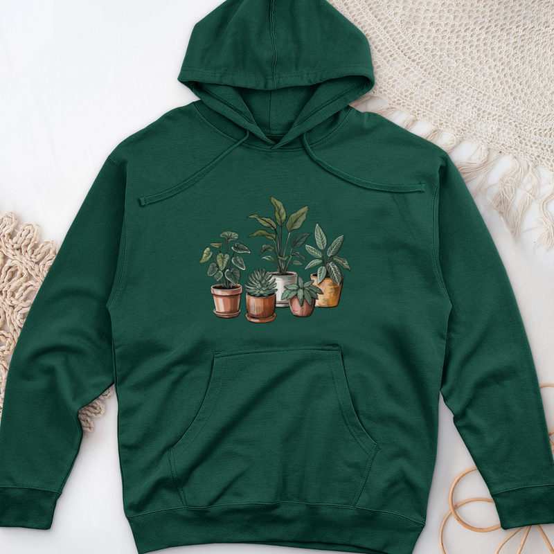 Pot Plant Midweight Hooded Sweatshirt
