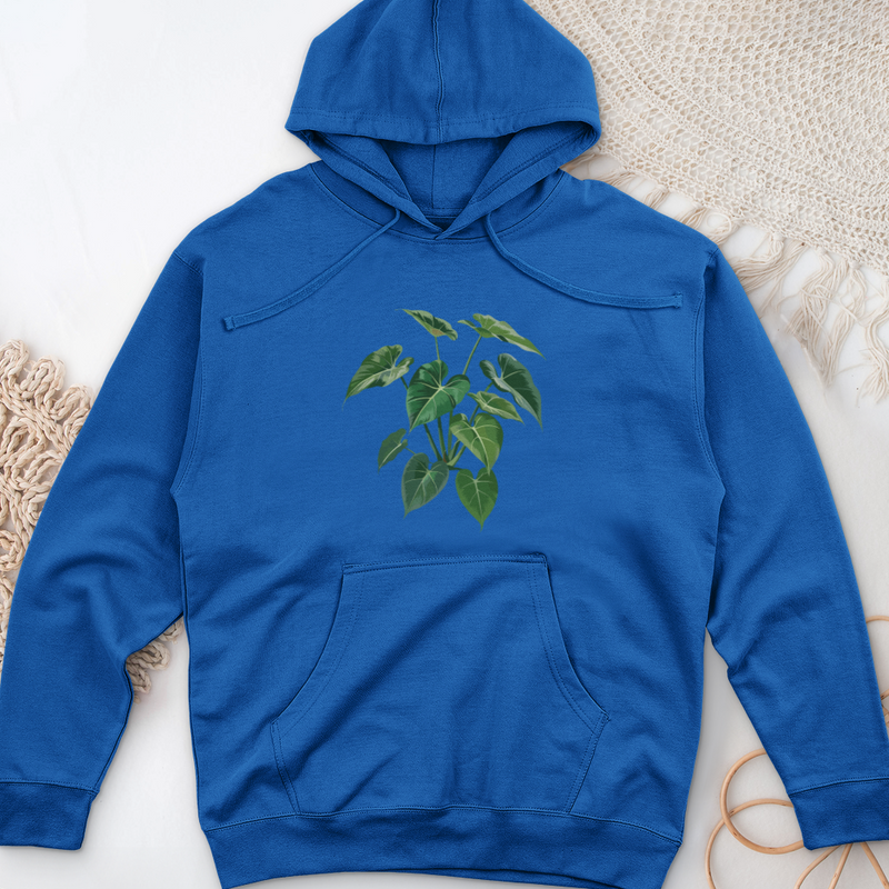 Pothos Epipremnum Midweight Hooded Sweatshirt