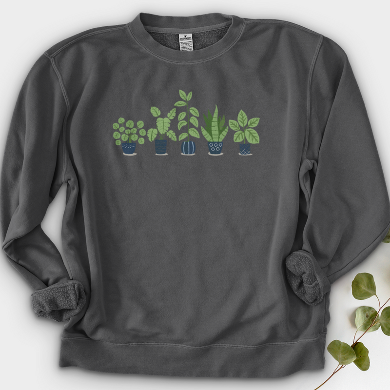 Potted Houseplants Crewneck
