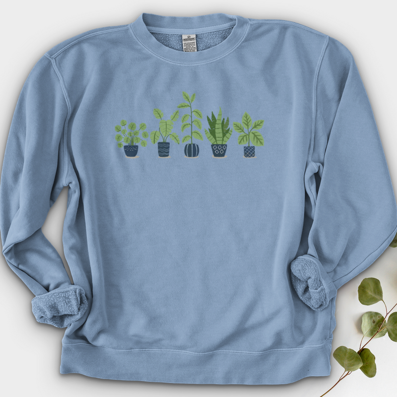Potted Houseplants Crewneck