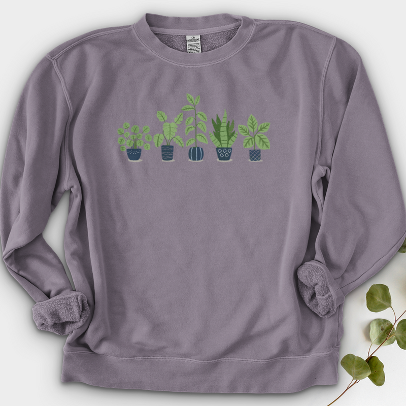 Potted Houseplants Crewneck
