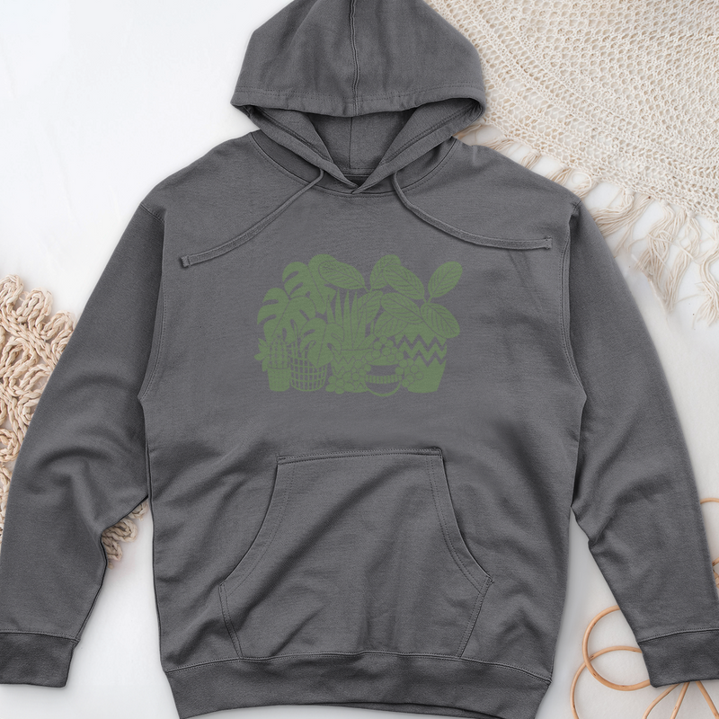 Potted Passion Midweight Hooded Sweatshirt