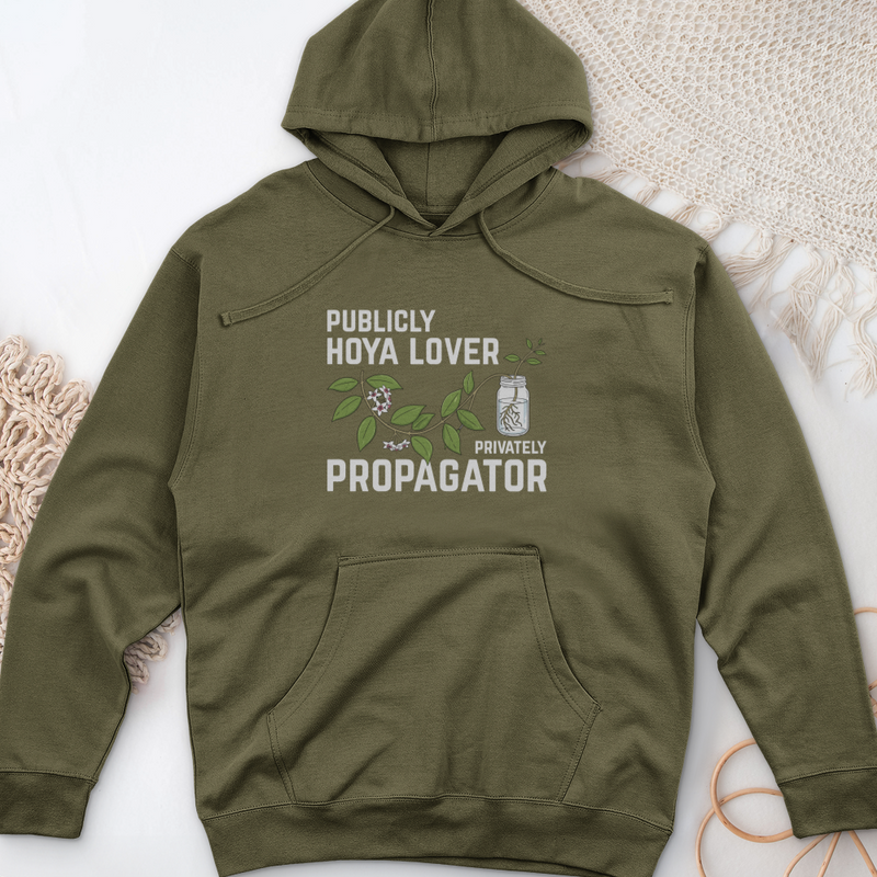 Publicly Hoya Lover Privately Propagator Midweight Hooded Sweatshirt