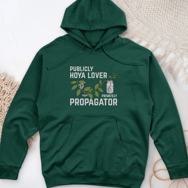 Publicly Hoya Lover Privately Propagator Midweight Hooded Sweatshirt
