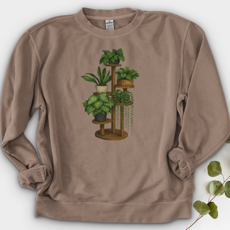 Rustic Plant Stand Crewneck