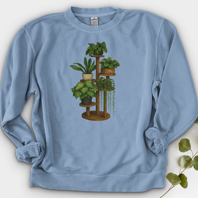 Rustic Plant Stand Crewneck