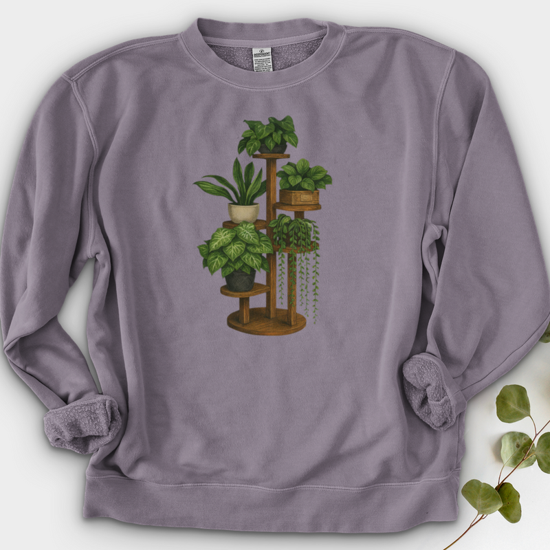 Rustic Plant Stand Crewneck