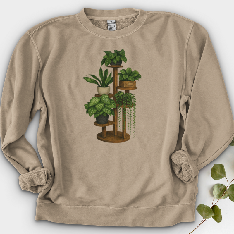 Rustic Plant Stand Crewneck