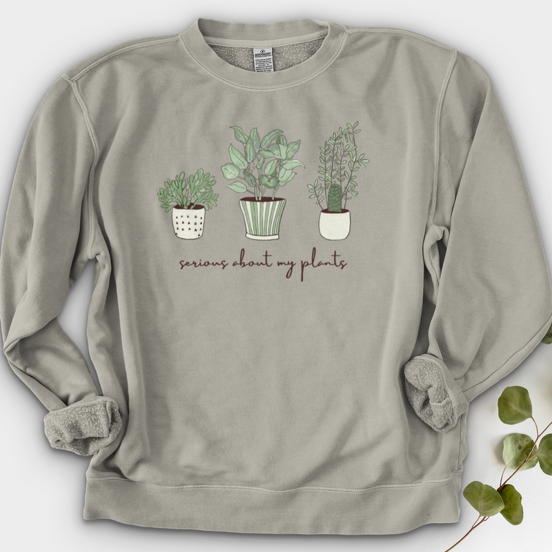 Serious About My Plant Crewneck
