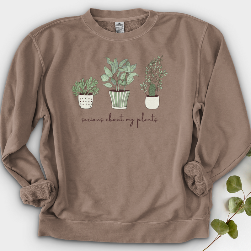 Serious About My Plant Crewneck