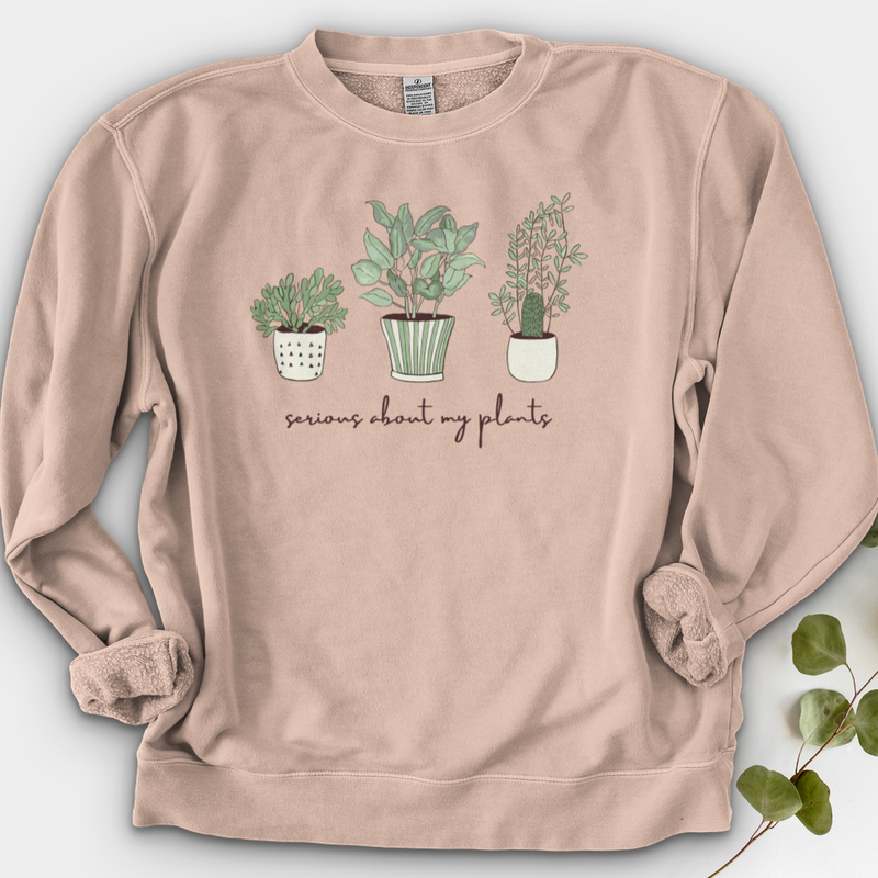 Serious About My Plant Crewneck