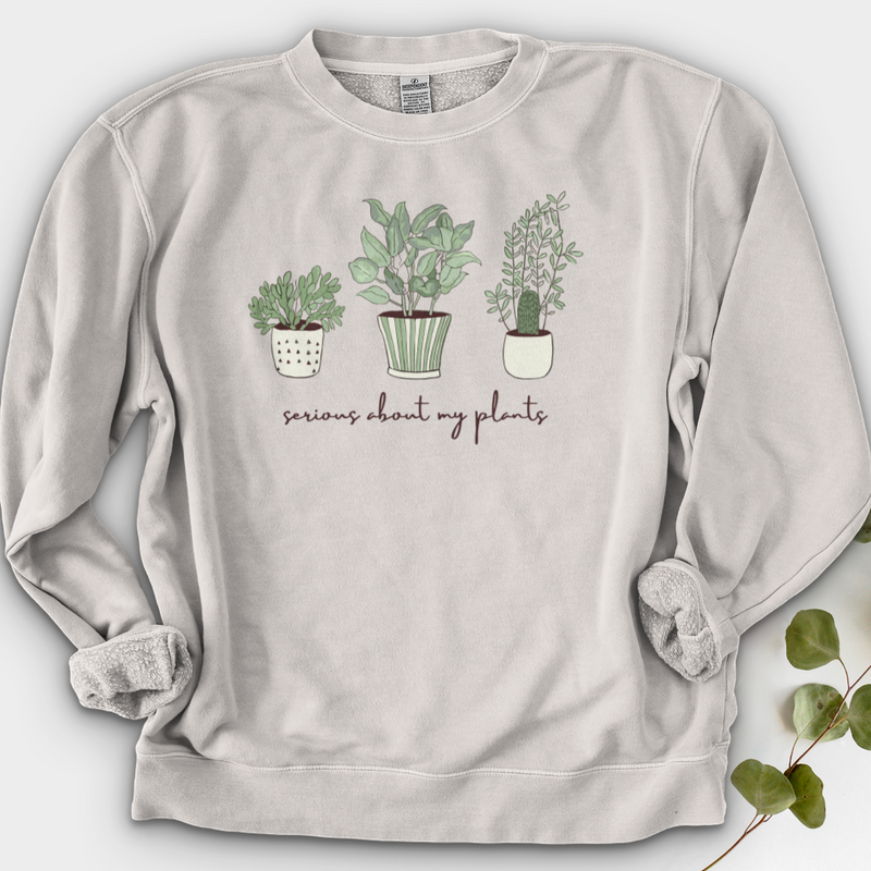 Serious About My Plant Crewneck
