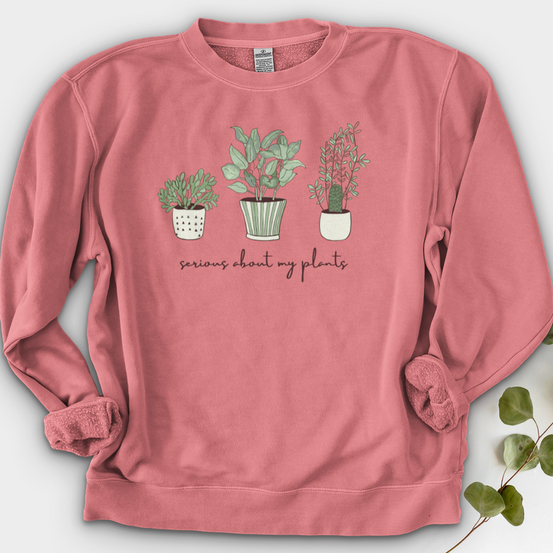 Serious About My Plant Crewneck