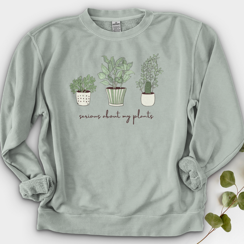Serious About My Plant Crewneck
