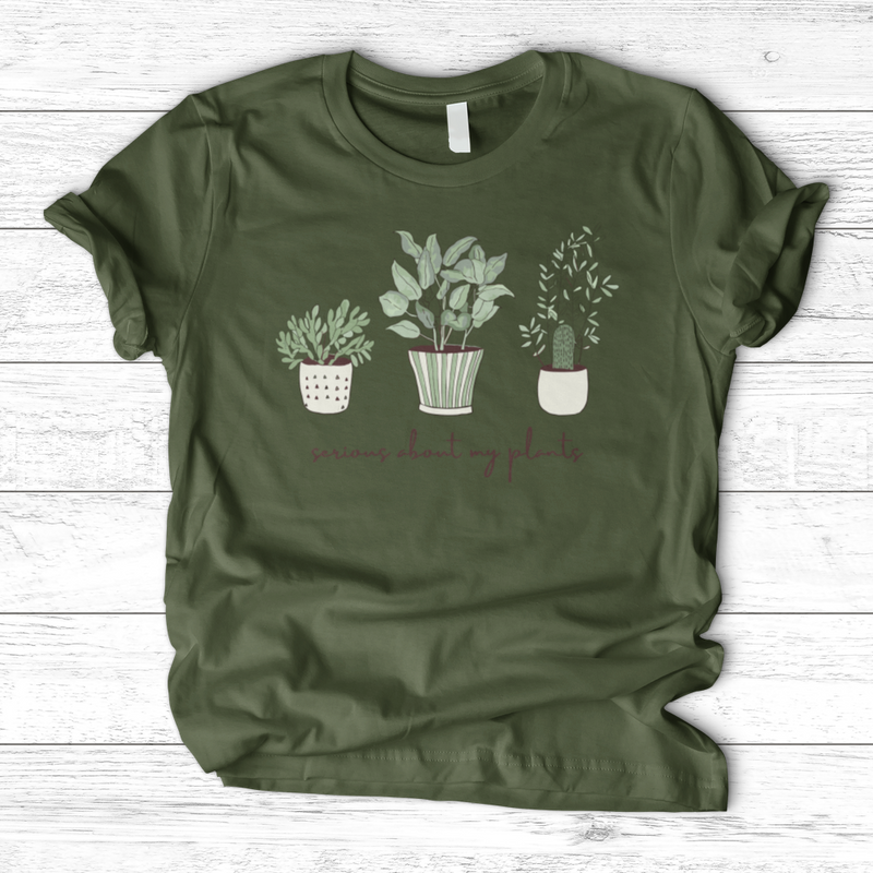 Serious About My Plant T-Shirt