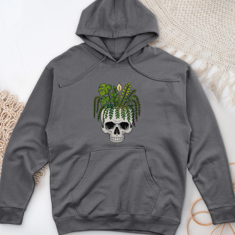 Skull Planter Midweight Hooded Sweatshirt