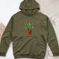 Snake Plant 2 Midweight Hooded Sweatshirt