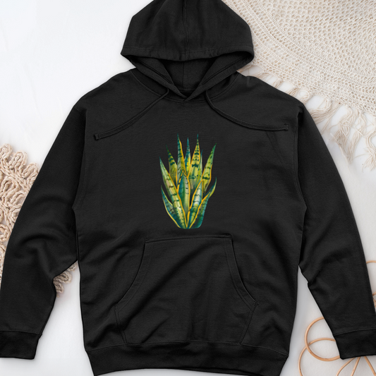 Snake Plant 3 Midweight Hooded Sweatshirt