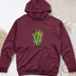 Snake Plant 3 Midweight Hooded Sweatshirt