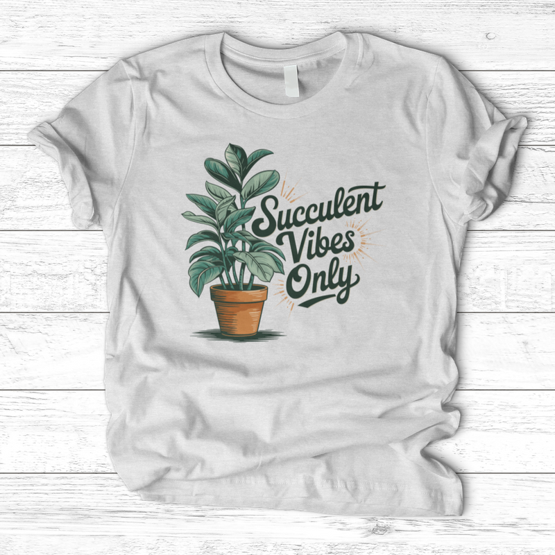Succulent Vibes Only T-Shirt