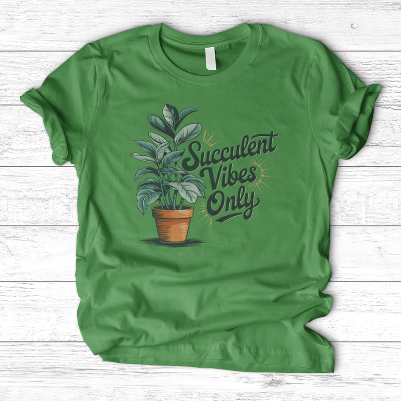 Succulent Vibes Only T-Shirt