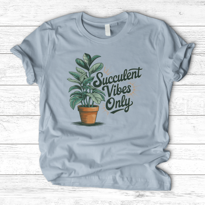 Succulent Vibes Only T-Shirt