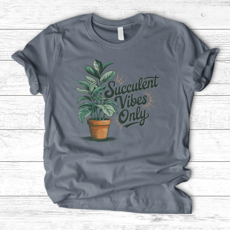 Succulent Vibes Only T-Shirt