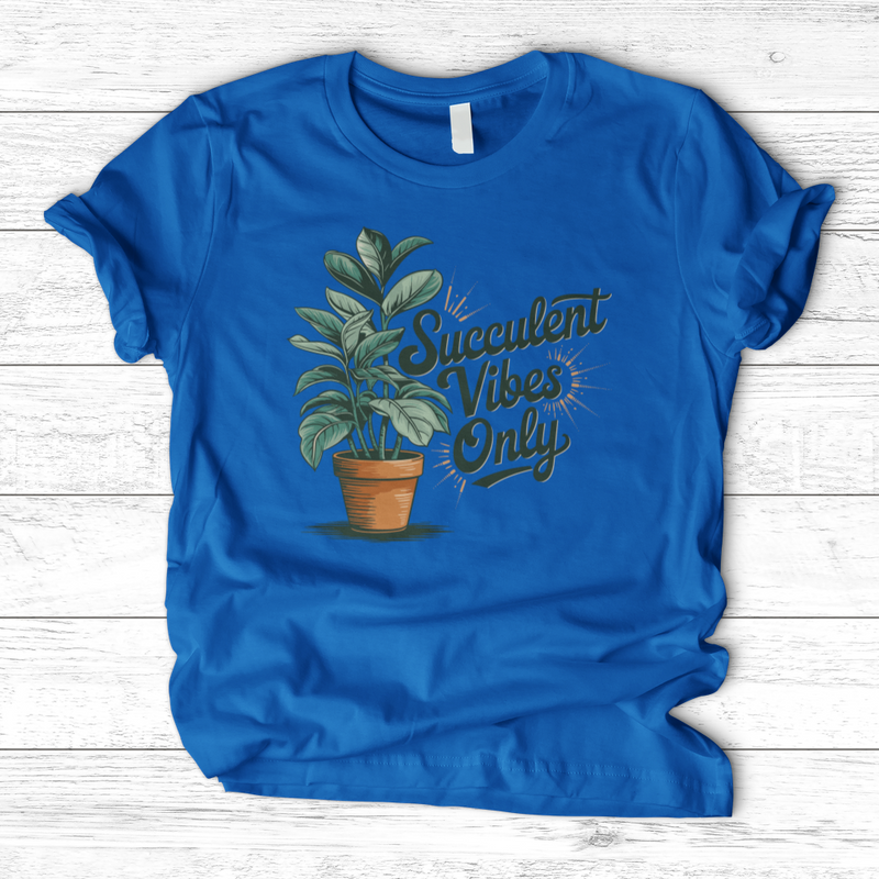 Succulent Vibes Only T-Shirt