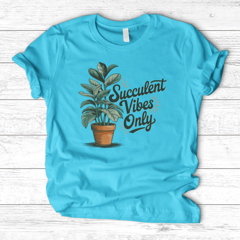 Succulent Vibes Only T-Shirt