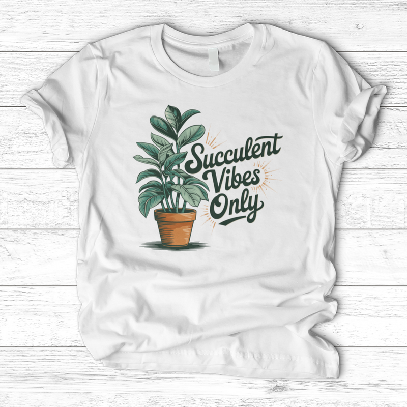 Succulent Vibes Only T-Shirt