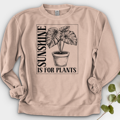 Sunshine Is For Plants Crewneck