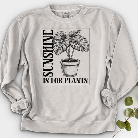 Sunshine Is For Plants Crewneck