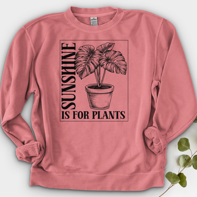 Sunshine Is For Plants Crewneck