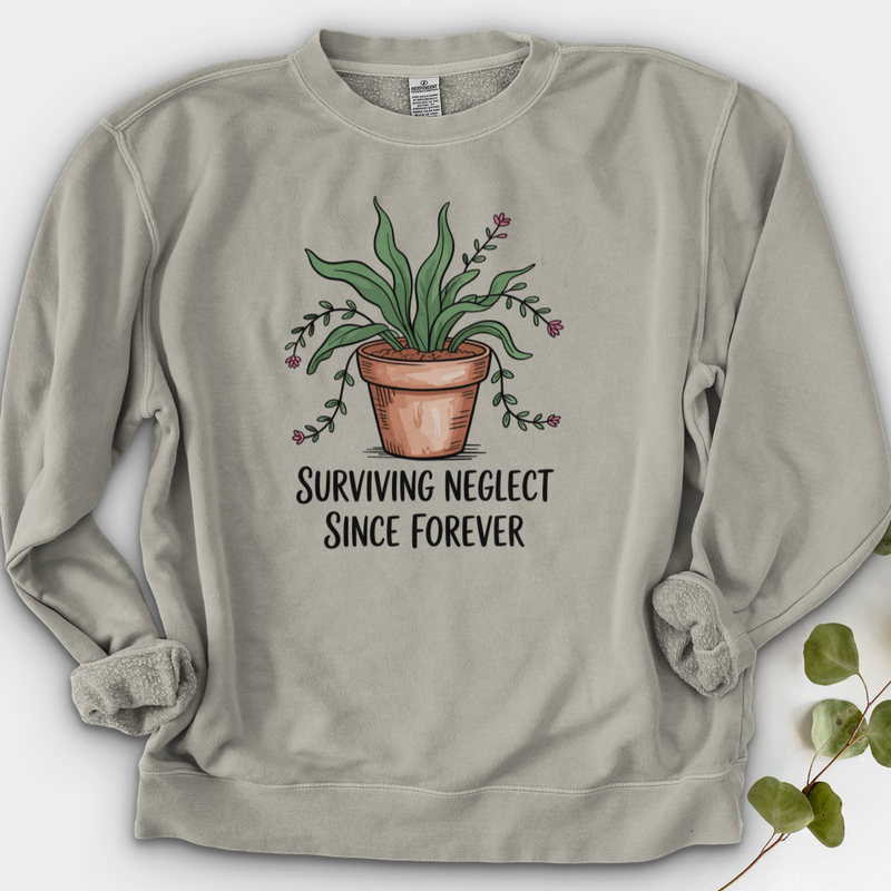 Surviving Neglect Since Forever Crewneck