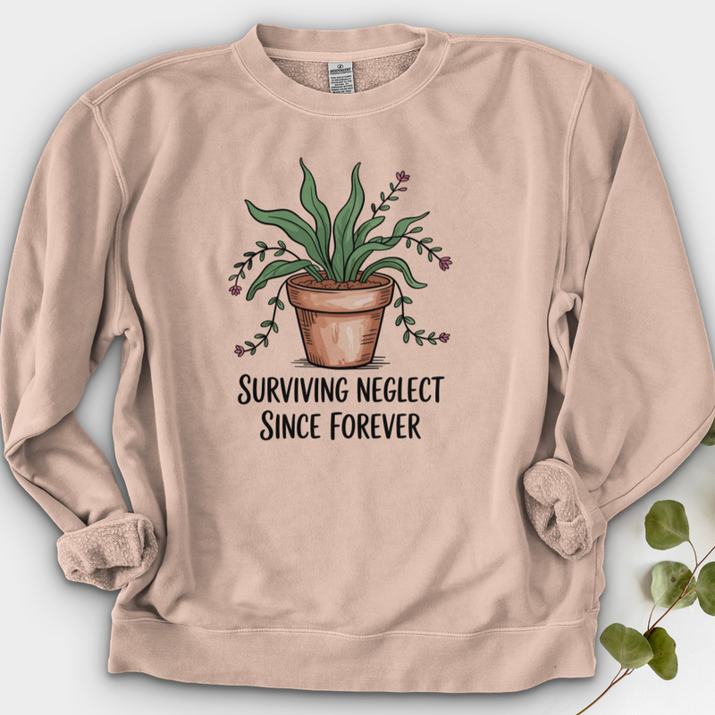 Surviving Neglect Since Forever Crewneck