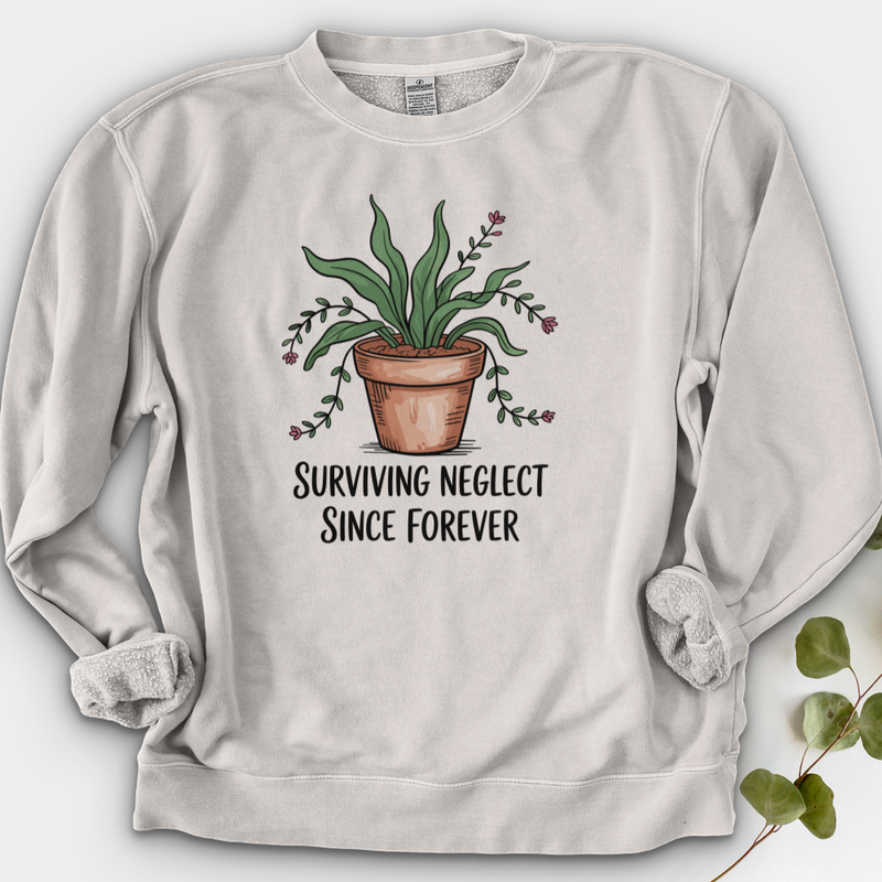 Surviving Neglect Since Forever Crewneck